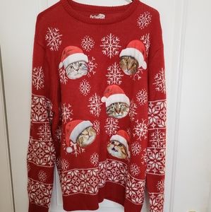 Christmas Cat Sweater